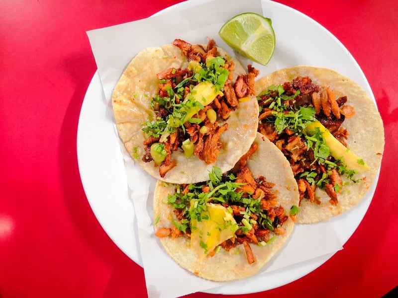 Tacos al Pastor in Mexico